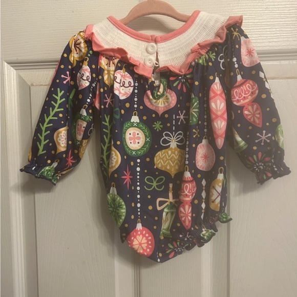 EUC Marie Nicole holiday bubble romper - Picture 4 of 5